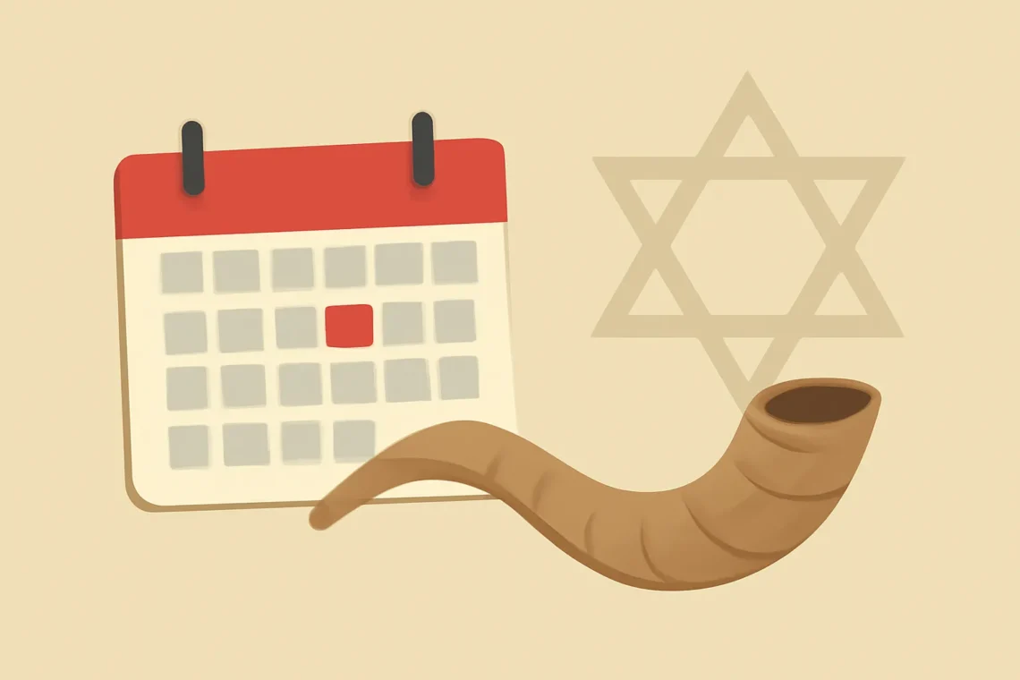 how many days after rosh hashanah is yom kippur