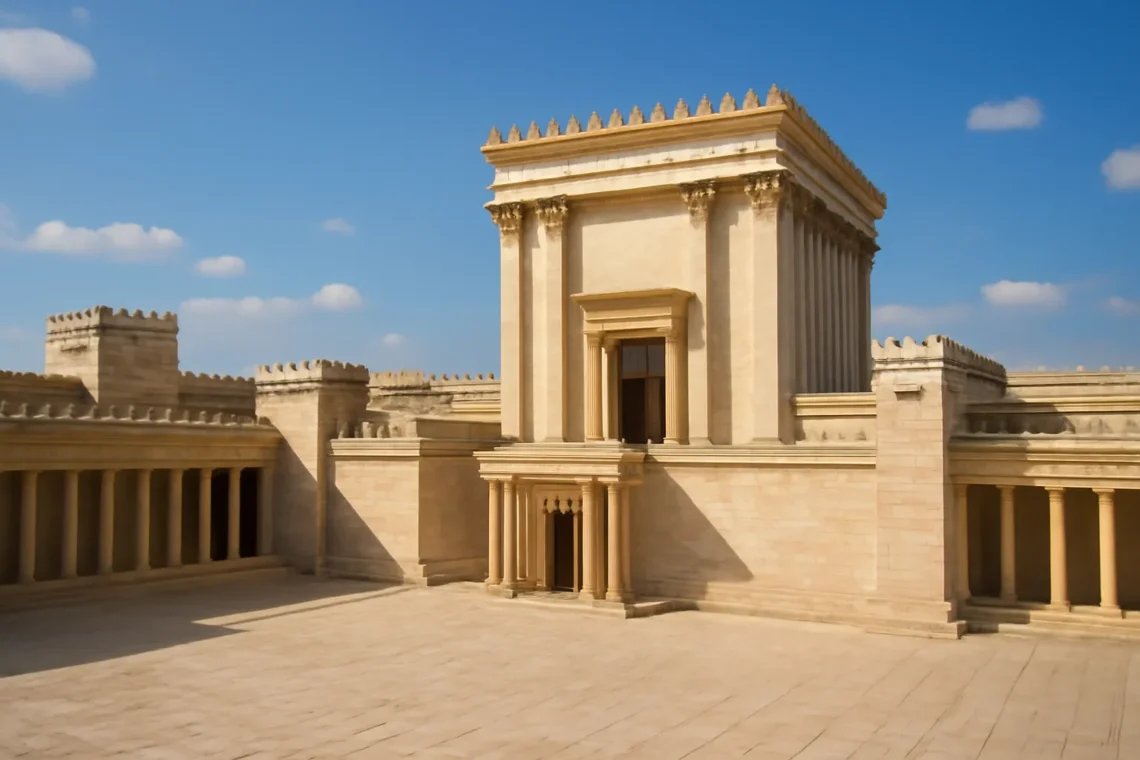 temple rebuilt israel