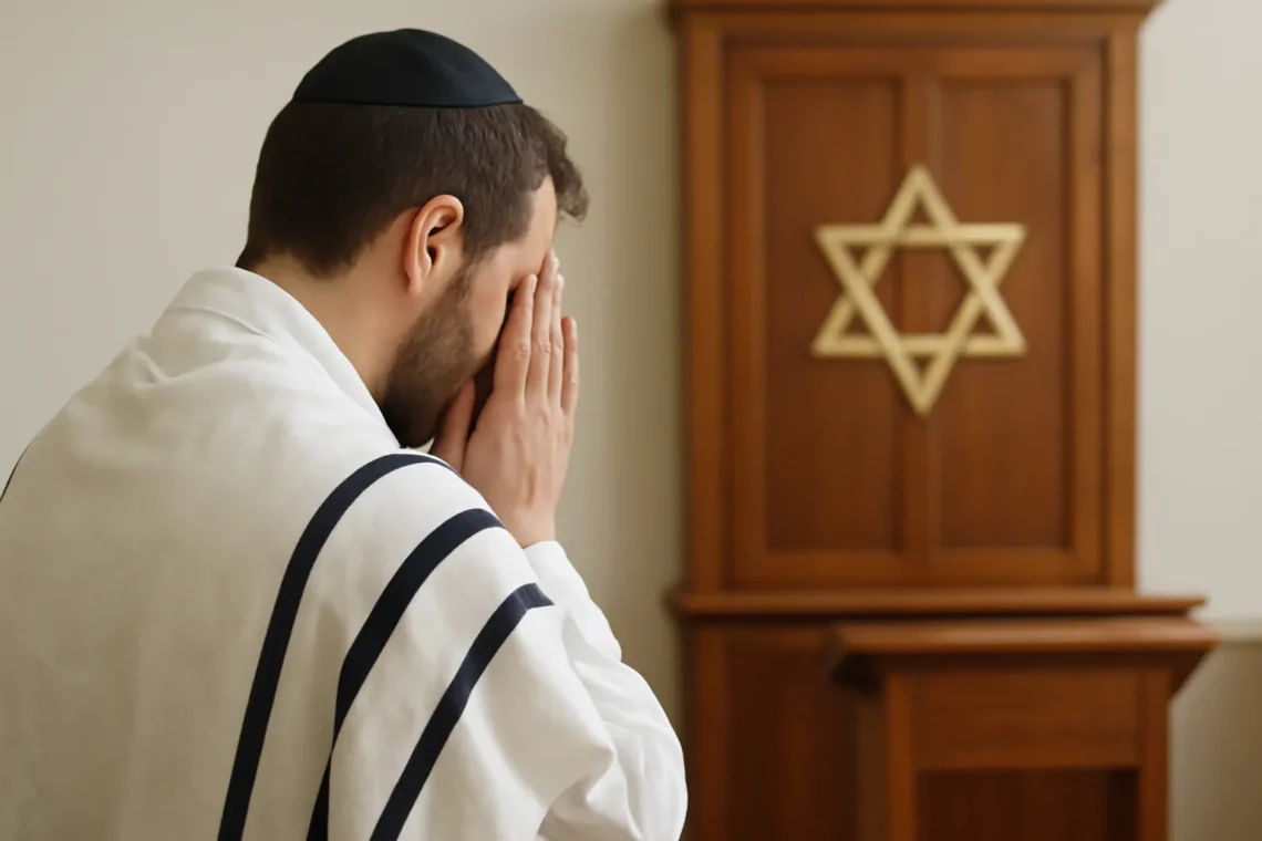 yom kippur praying